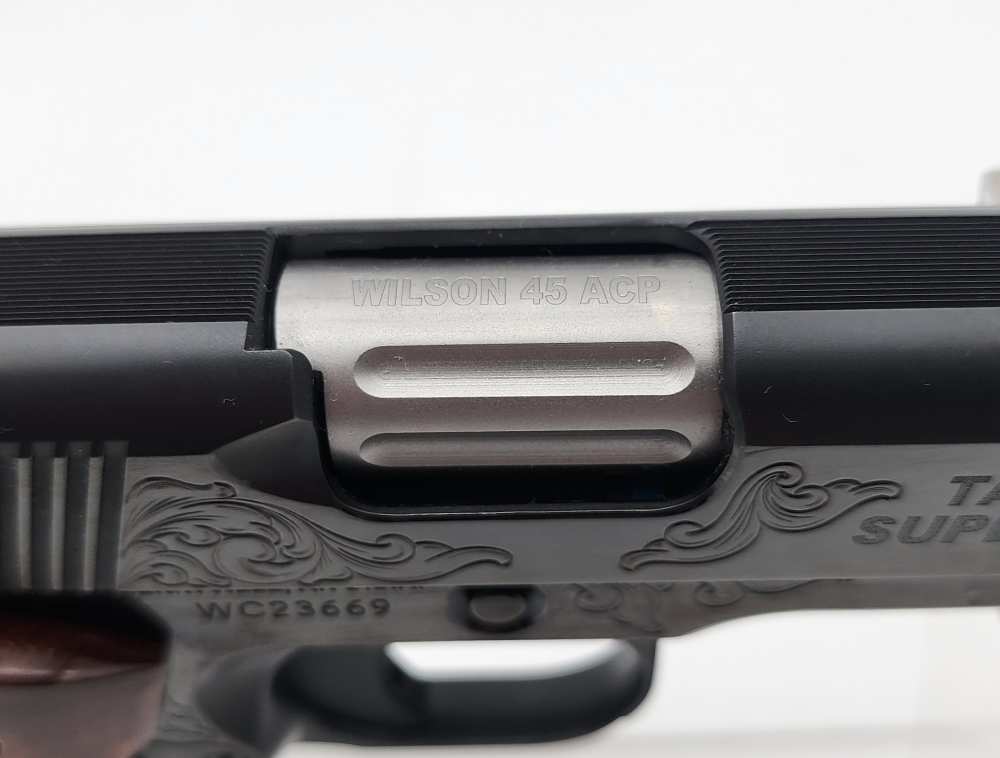 Wilson Combat Tactical Supergrade 1911 45ACP Blued Engraved 5" Layaway-img-30