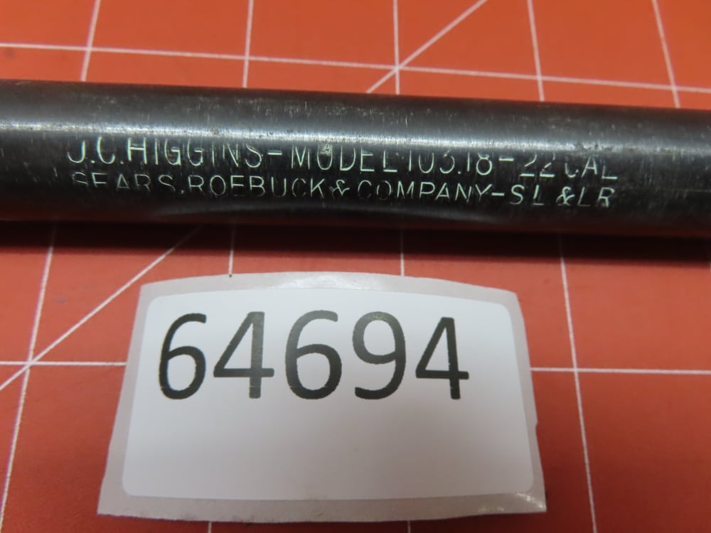 JC Higgins model 103.18 .22 LR Repair Parts #64694-img-8