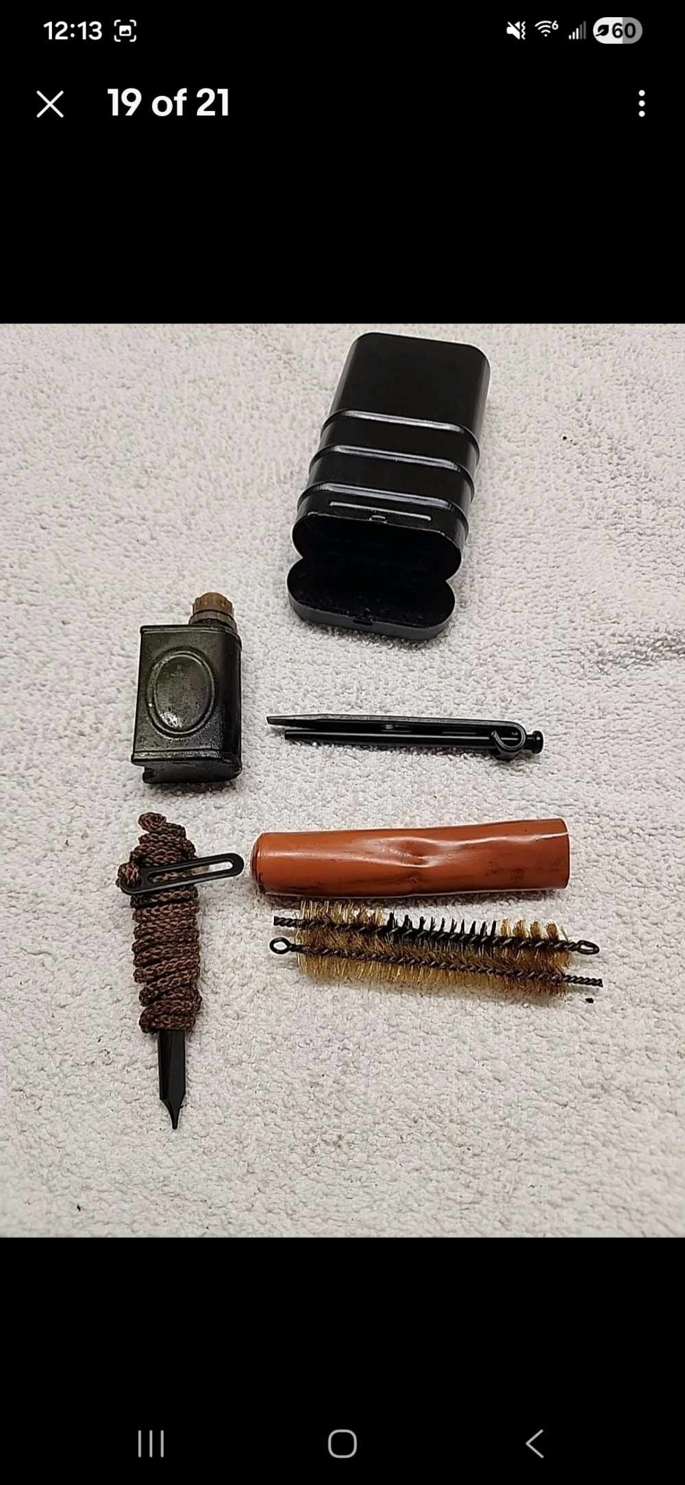 West German Bundeswehr RG57 Rifle Cleaning Kit Complete w/ Oiler Brushes Po-img-18