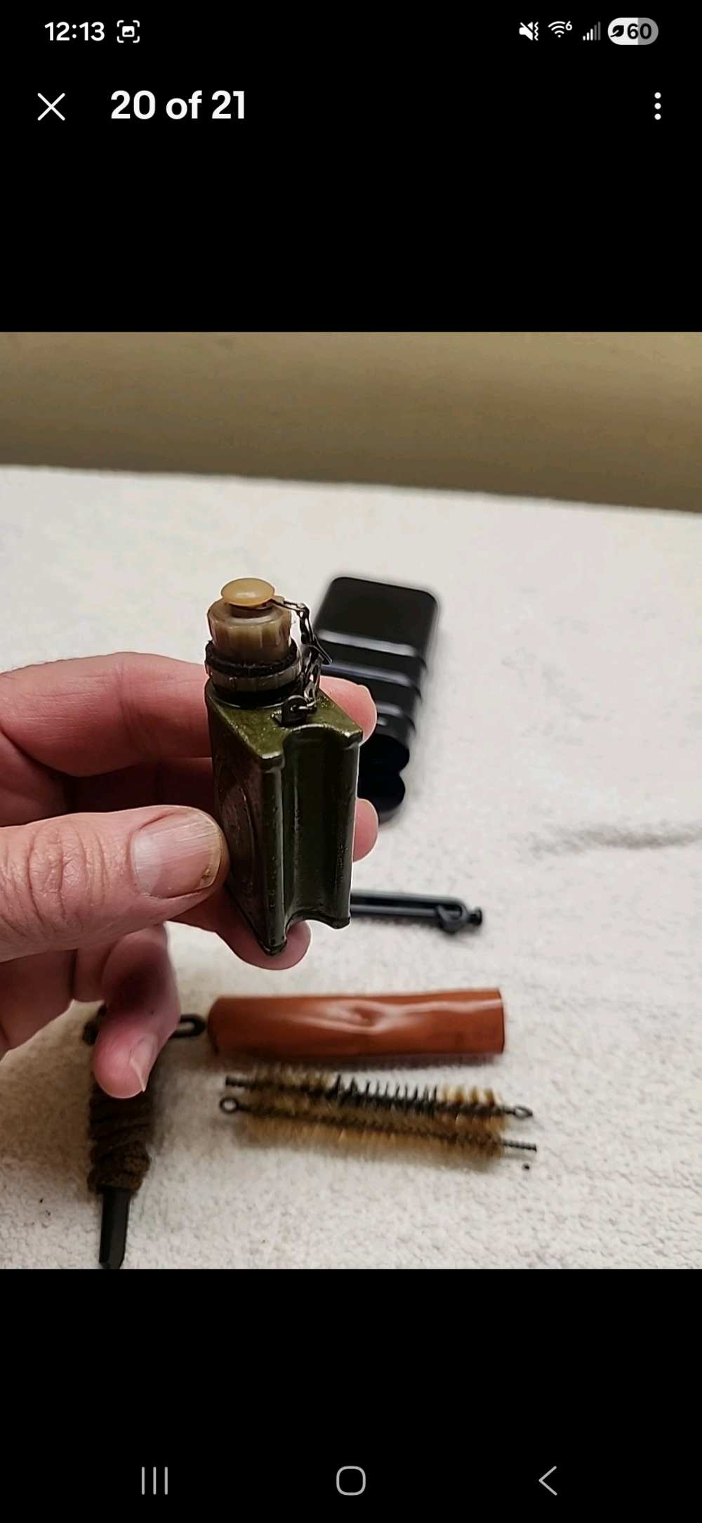 West German Bundeswehr RG57 Rifle Cleaning Kit Complete w/ Oiler Brushes Po-img-19