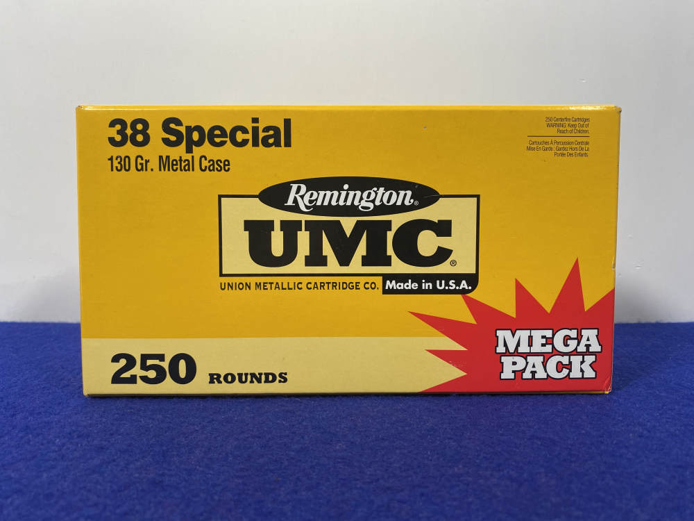 Remington UMC 38 Special 250Rds 130MC *MEGA PACK* -img-0