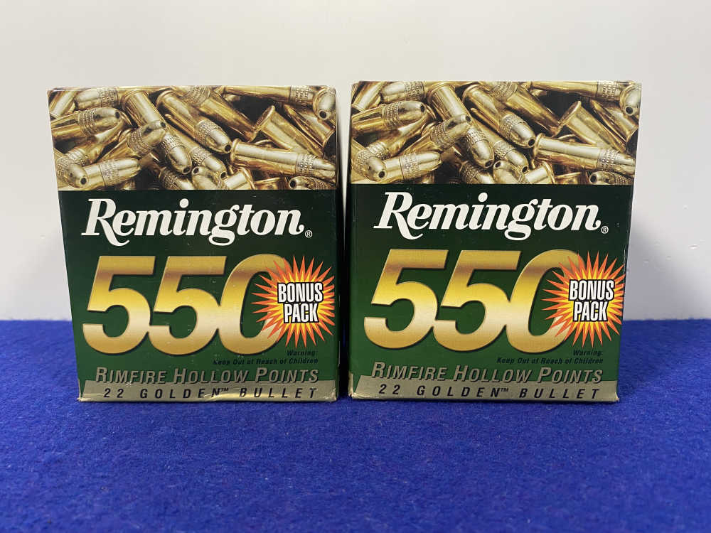 Remington 22 Golden Bullet .22LR 1,100Rds 36PHP *GREATER ACCURACY* -img-0