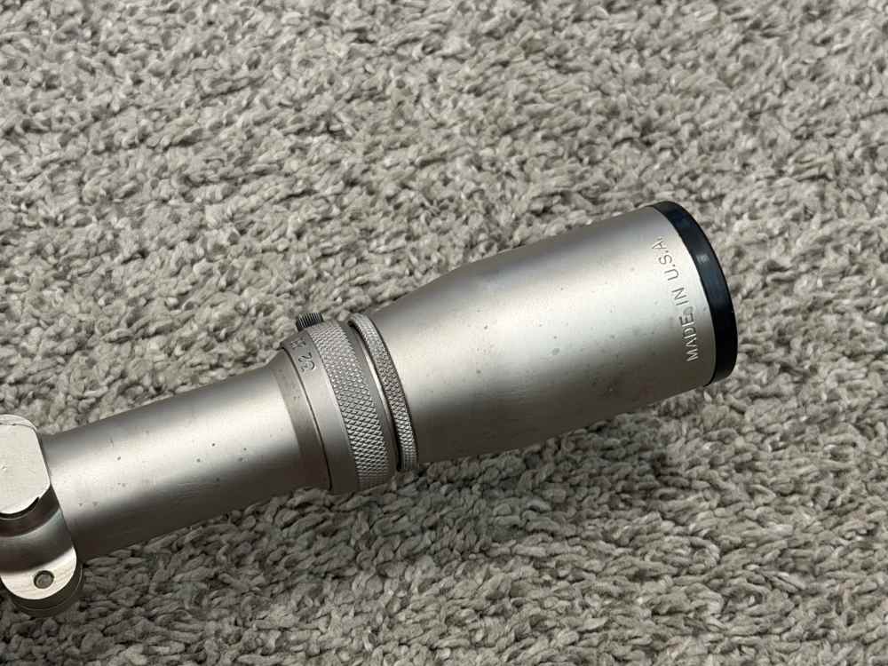 Burris signature 8-32x50 mm rifle scope silver ss 1” tube duplex USA 1/8”-img-4