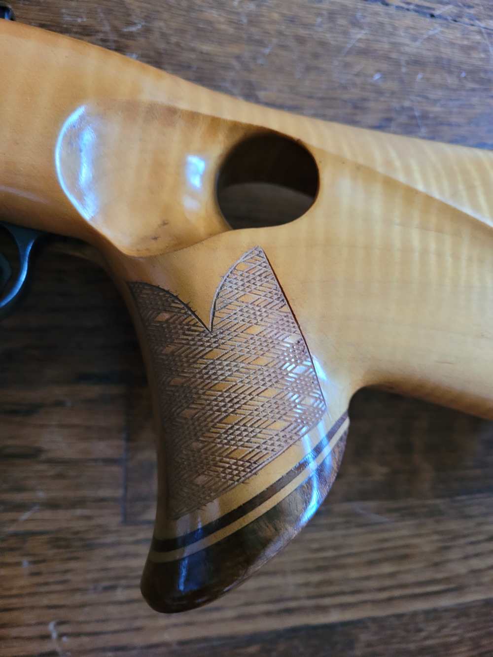 Winchester Model 70 Pre-64 Heavy Varmint .220 Swift Malcom 8x scope-img-27