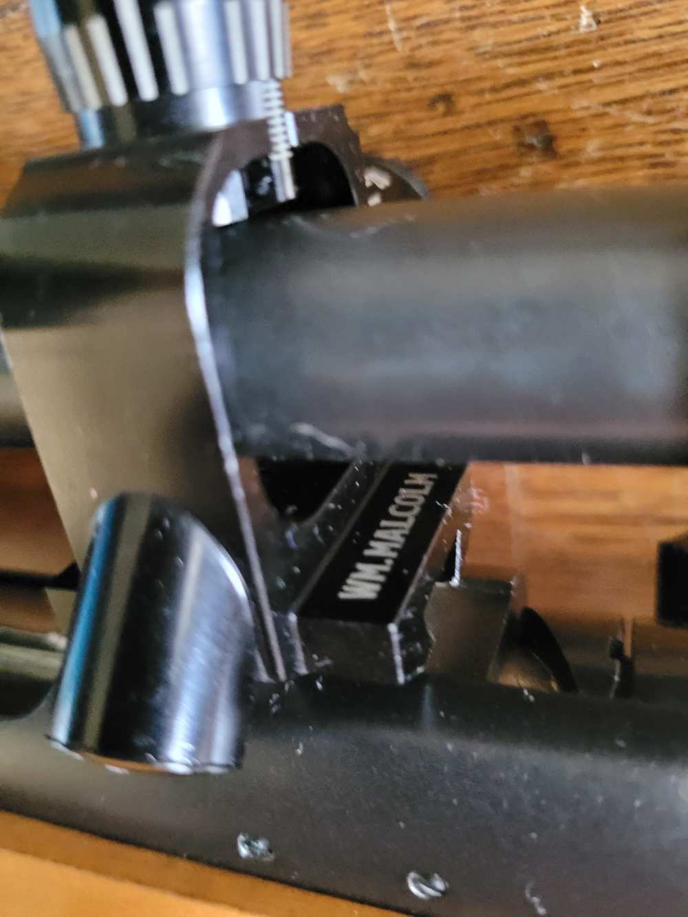 Winchester Model 70 Pre-64 Heavy Varmint .220 Swift Malcom 8x scope-img-23