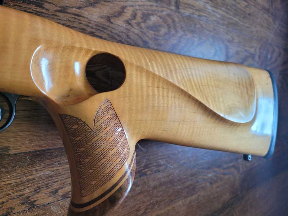 Winchester Model 70 Pre-64 Heavy Varmint .220 Swift Malcom 8x scope-img-17