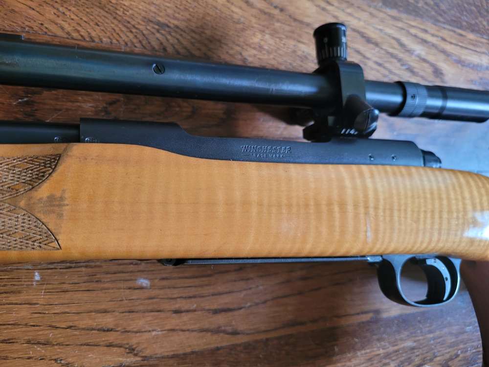 Winchester Model 70 Pre-64 Heavy Varmint .220 Swift Malcom 8x scope-img-16