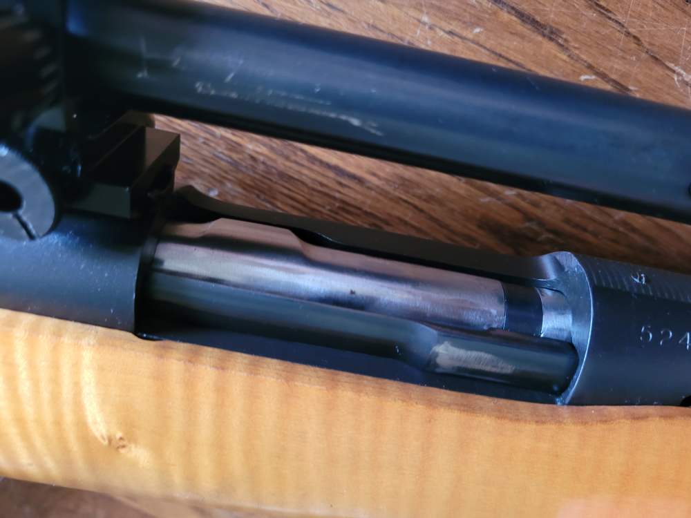 Winchester Model 70 Pre-64 Heavy Varmint .220 Swift Malcom 8x scope-img-30