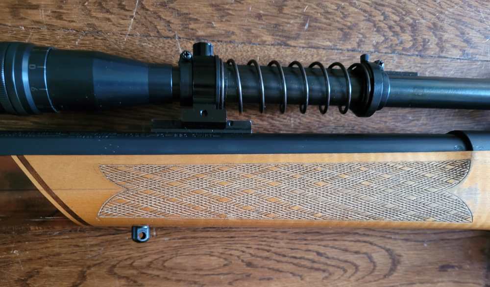 Winchester Model 70 Pre-64 Heavy Varmint .220 Swift Malcom 8x scope-img-25