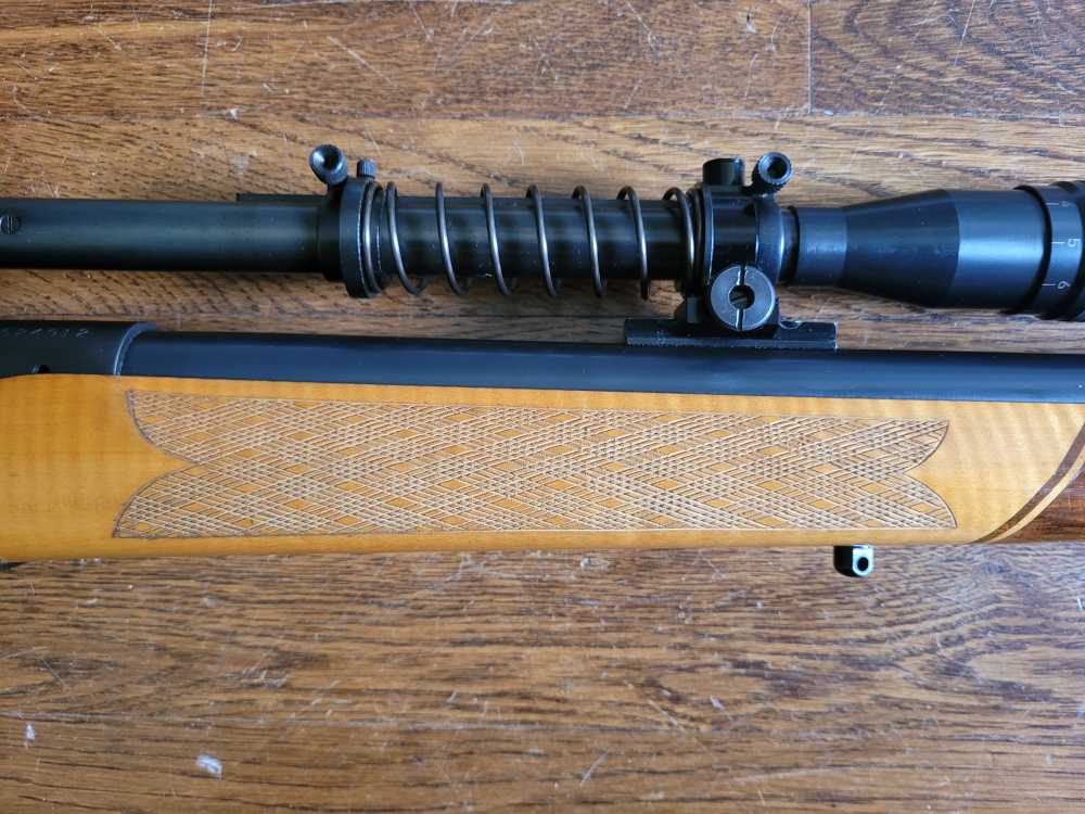 Winchester Model 70 Pre-64 Heavy Varmint .220 Swift Malcom 8x scope-img-4