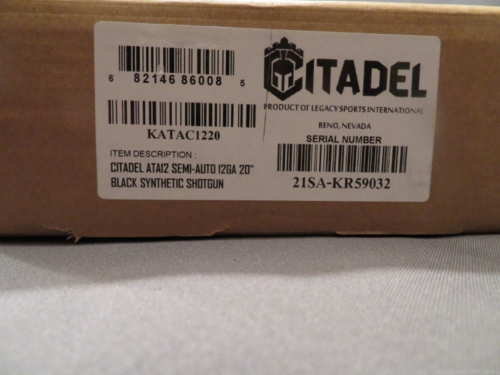 Legacy Sports Citadel Boss Hog Semi Auto 12 ga NIB-img-18