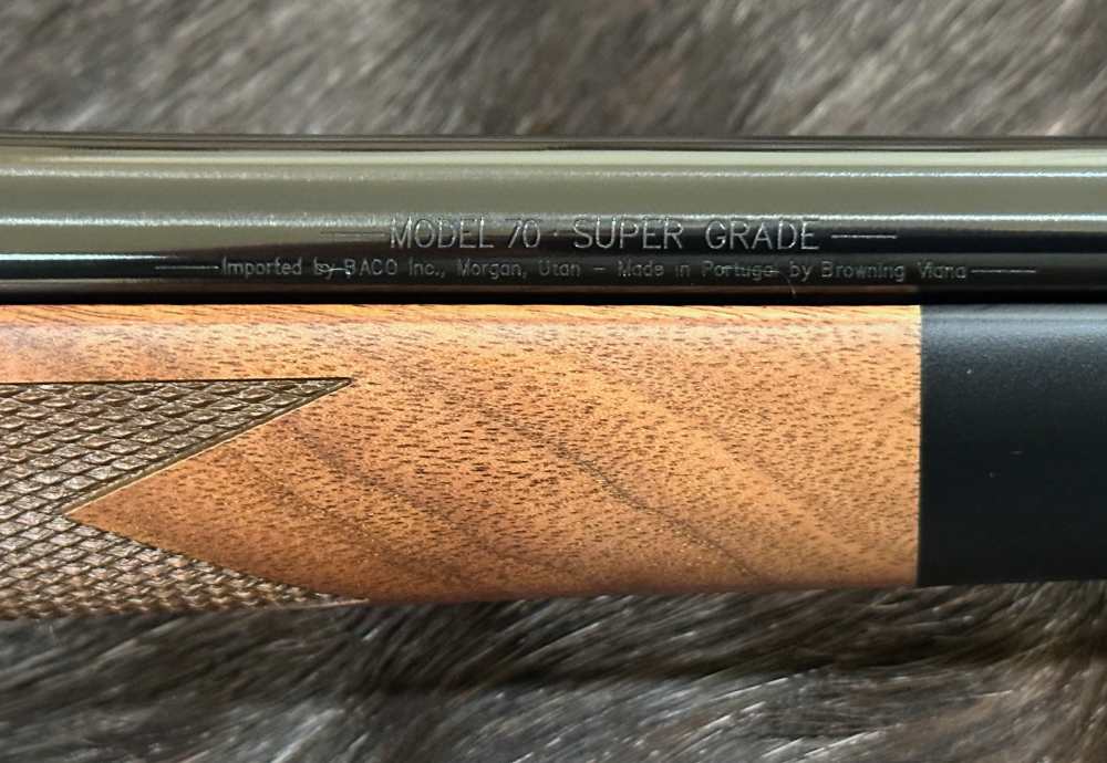 WINCHESTER MODEL 70 SUPER GRADE 30-06 SPFLD 24" GREAT WOOD, FREE SAFARI-img-6
