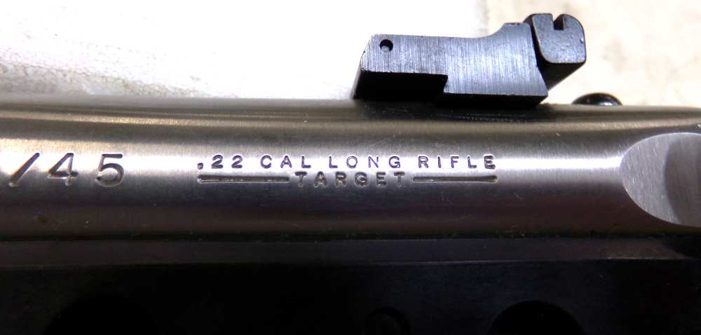 Used Ruger Mark II 22/45 Pistol with a 5 1/4" barrel & original box-img-2