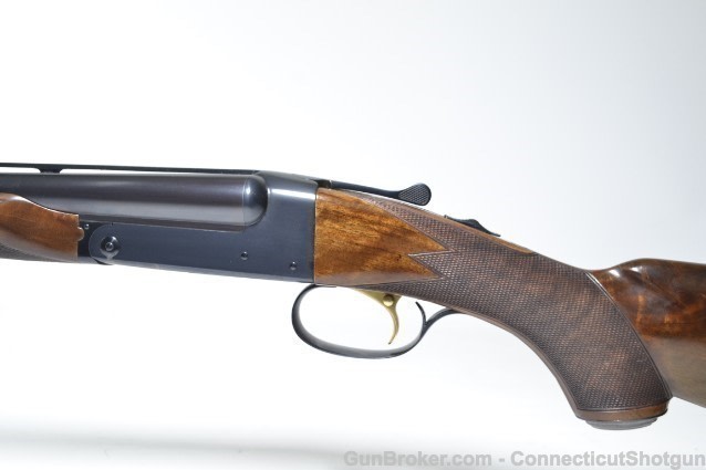 Connecticut Shotgun Model 21 FLATSIDE, 100%, GOLD SST, 28" WS1/WS2. -img-5