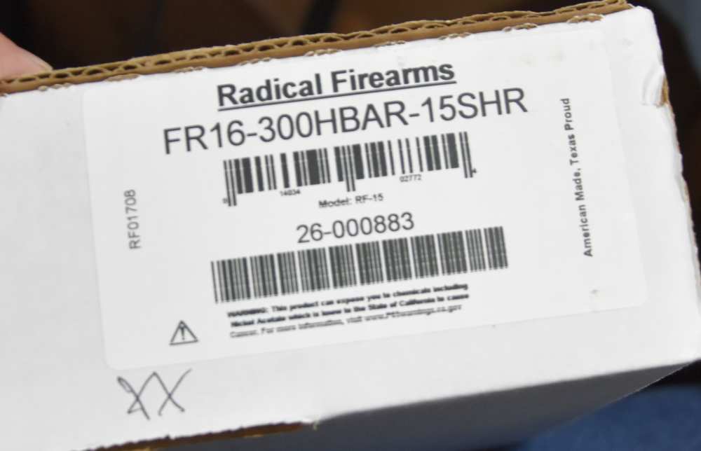 Radical Firearm FR16 Socom 16" HBAR .300 blackout w/ 1-8 tactical scope NIB-img-56