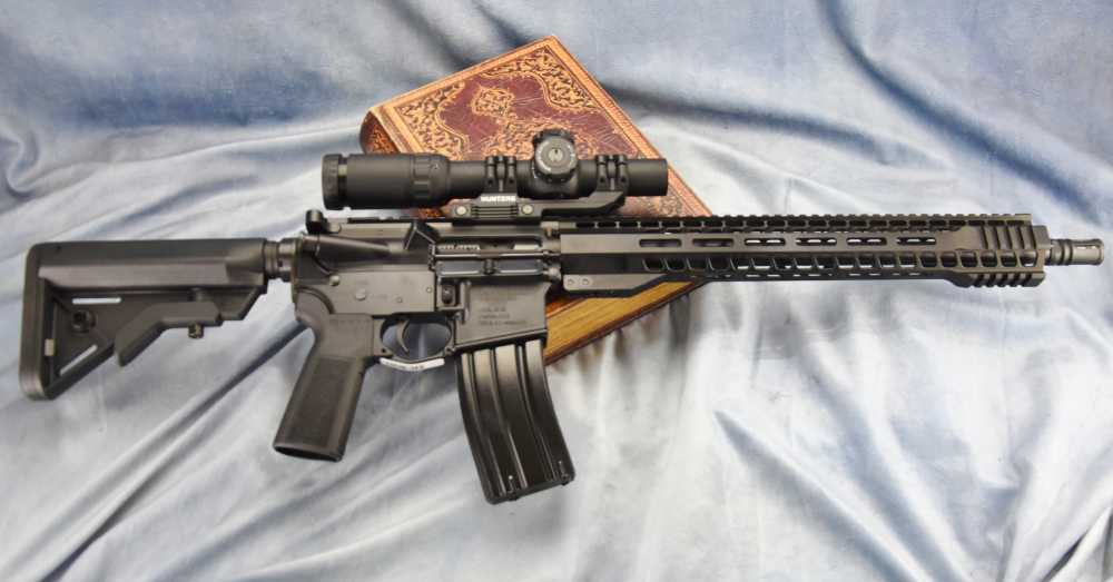 Radical Firearm FR16 Socom 16" HBAR .300 blackout w/ 1-8 tactical scope NIB-img-8