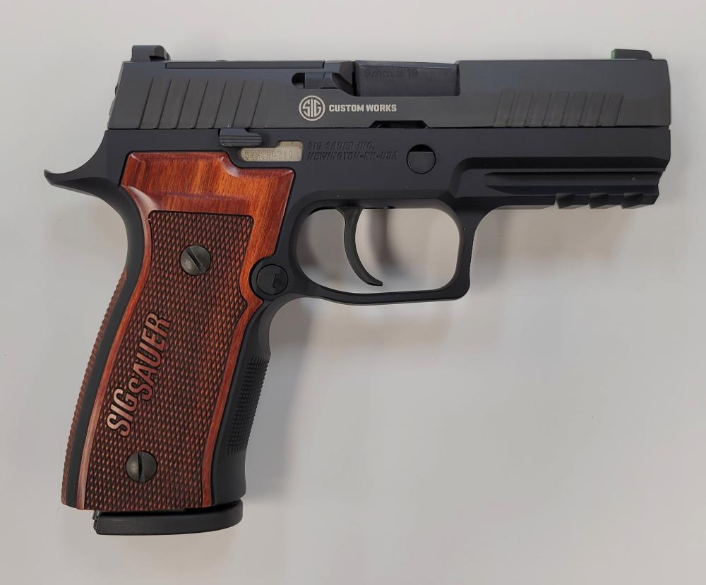 USED SIG SAUER P320 CUSTOM WORKS 9MM X 19-img-1