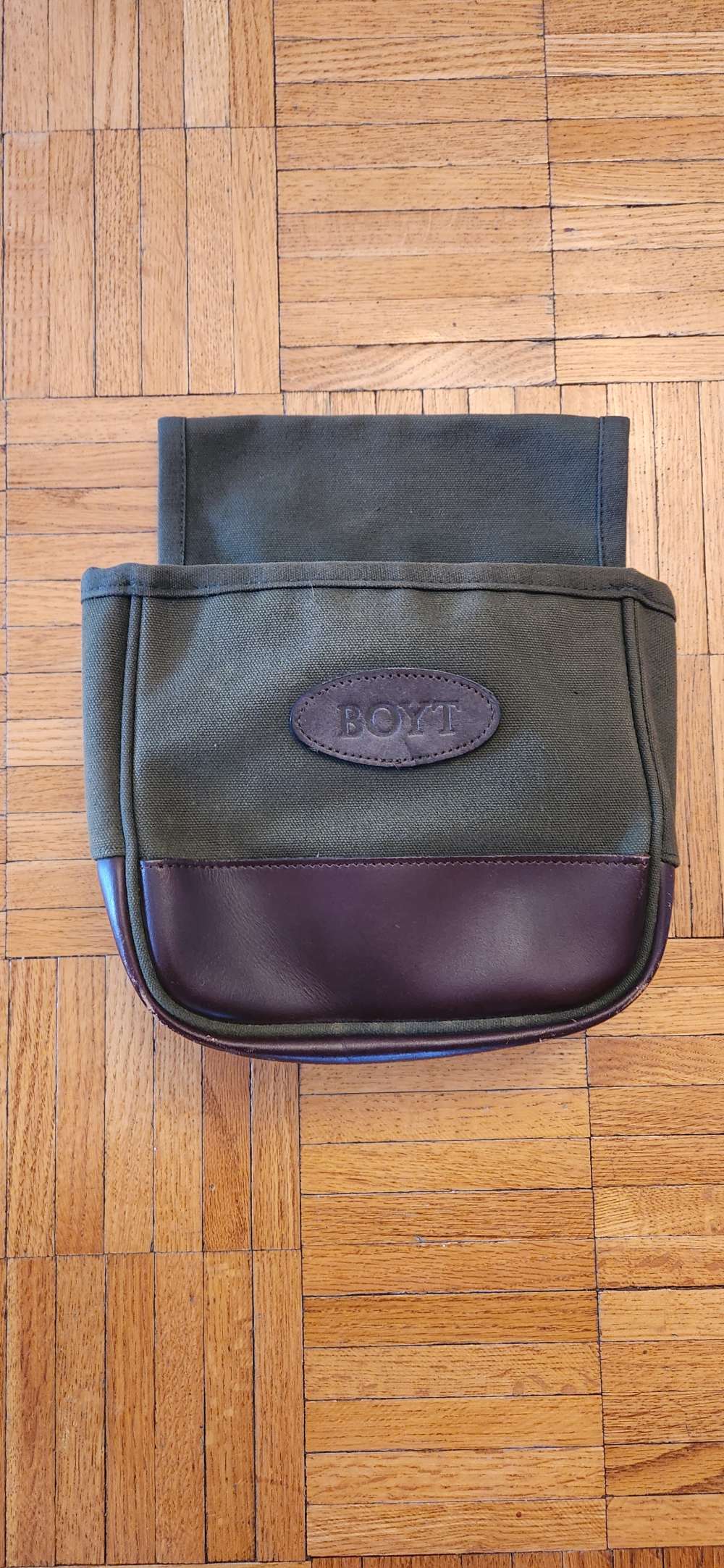 Boyt Shotgun Shell Pouch Double Shot Shell Bag Trap Skeet Sporting Clays-img-1