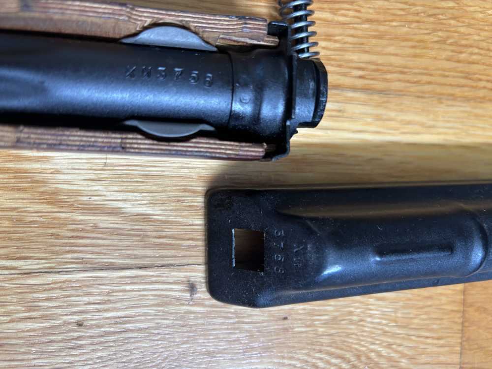 Russian Soviet ussr 1968 AKM AK47 rifle parts kit rare early preban-img-4