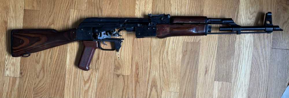 Russian Soviet ussr 1968 AKM AK47 rifle parts kit rare early preban-img-0