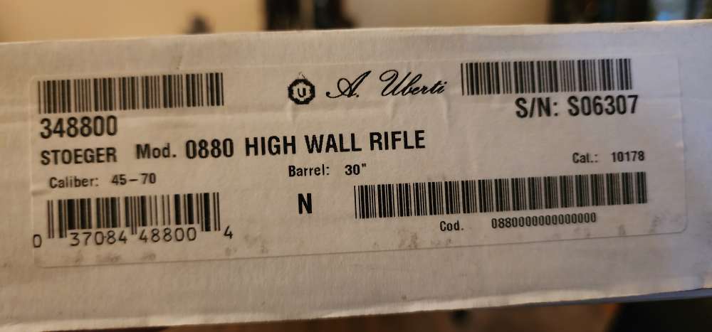 UBERTI / STOEGER HIGH WALL .45-70 RIFLE-img-14