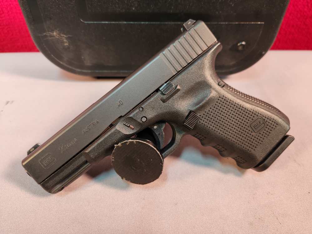 *POLICE TRADE IN* GLOCK 23 GEN4 40S&W USED! PENNY AUCTION!-img-0