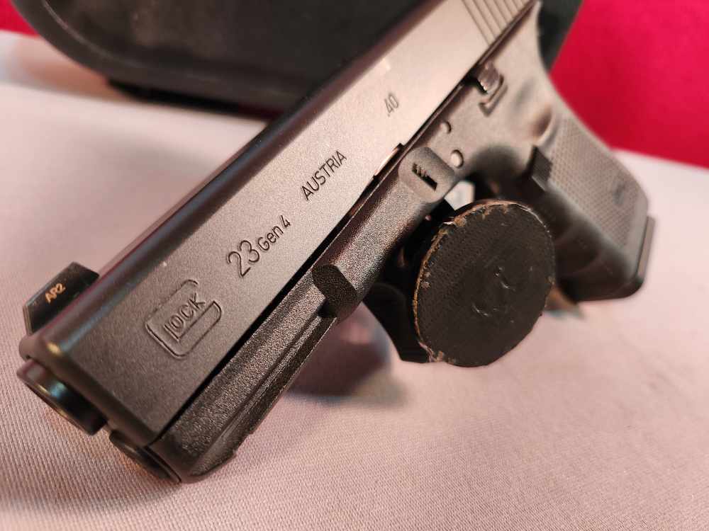 *POLICE TRADE IN* GLOCK 23 GEN4 40S&W USED! PENNY AUCTION!-img-3