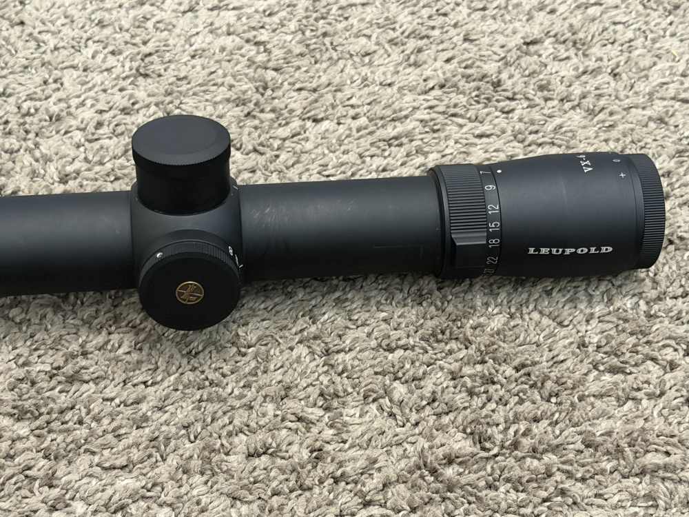 Leupold VX-6 7-42x56 mm riflescope 34mm SFP TMOA Plus reticle nice-img-1