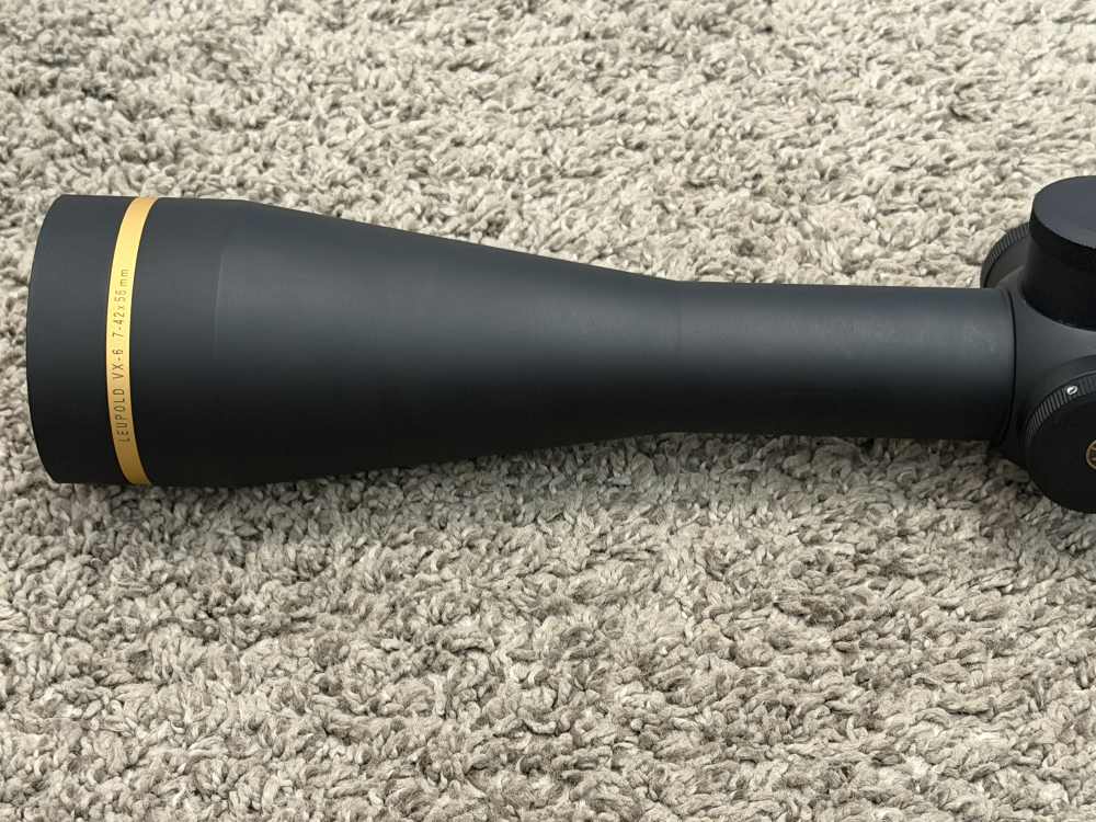 Leupold VX-6 7-42x56 mm riflescope 34mm SFP TMOA Plus reticle nice-img-2