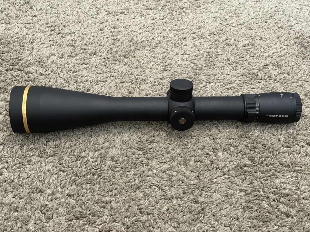 Leupold VX-6 7-42x56 mm riflescope 34mm SFP TMOA Plus reticle nice-img-0
