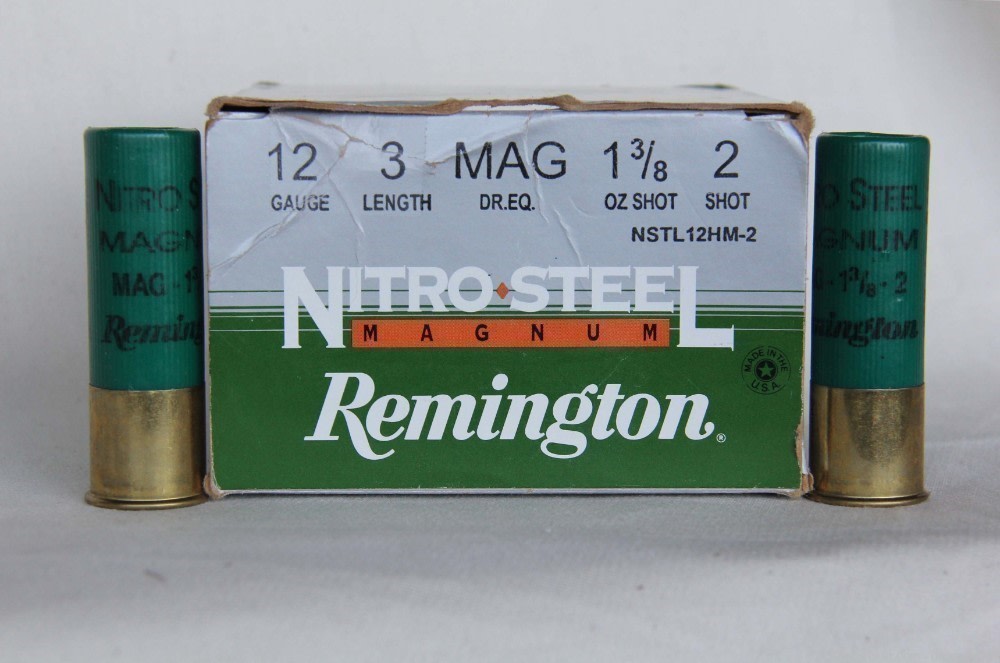 Remington Nitro Steel Magnum 12 gauge 3” 1-3/8 oz. shot 2 - 12 rounds -img-1