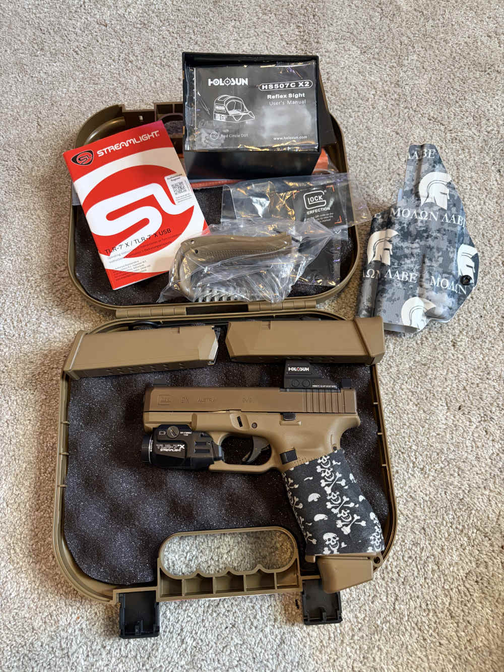 GLOCK 19X w/ HOLOSUN HS 507C & STREAMLIGHT TLR-7X-img-0