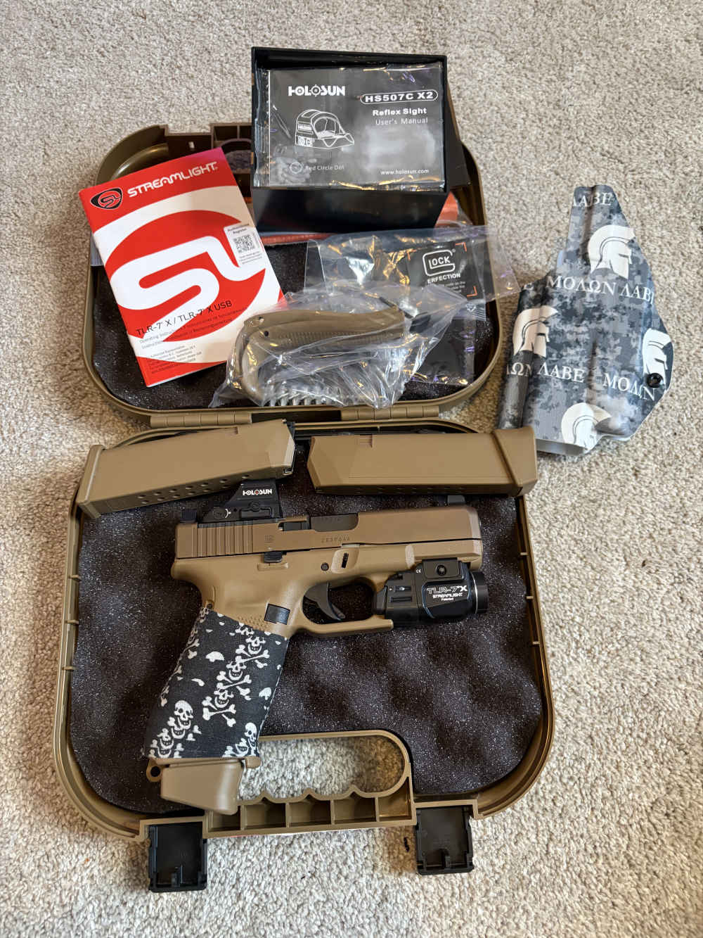 GLOCK 19X w/ HOLOSUN HS 507C & STREAMLIGHT TLR-7X-img-1