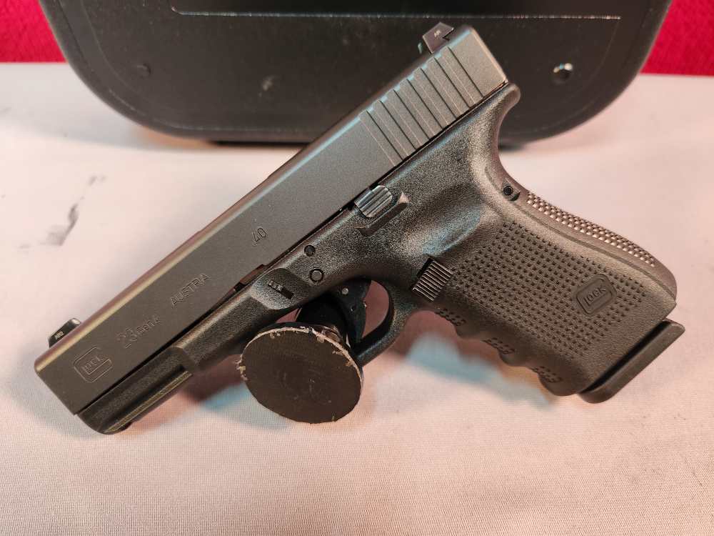 *POLICE TRADE IN* GLOCK 23 GEN4 40S&W USED! PENNY AUCTION!-img-0