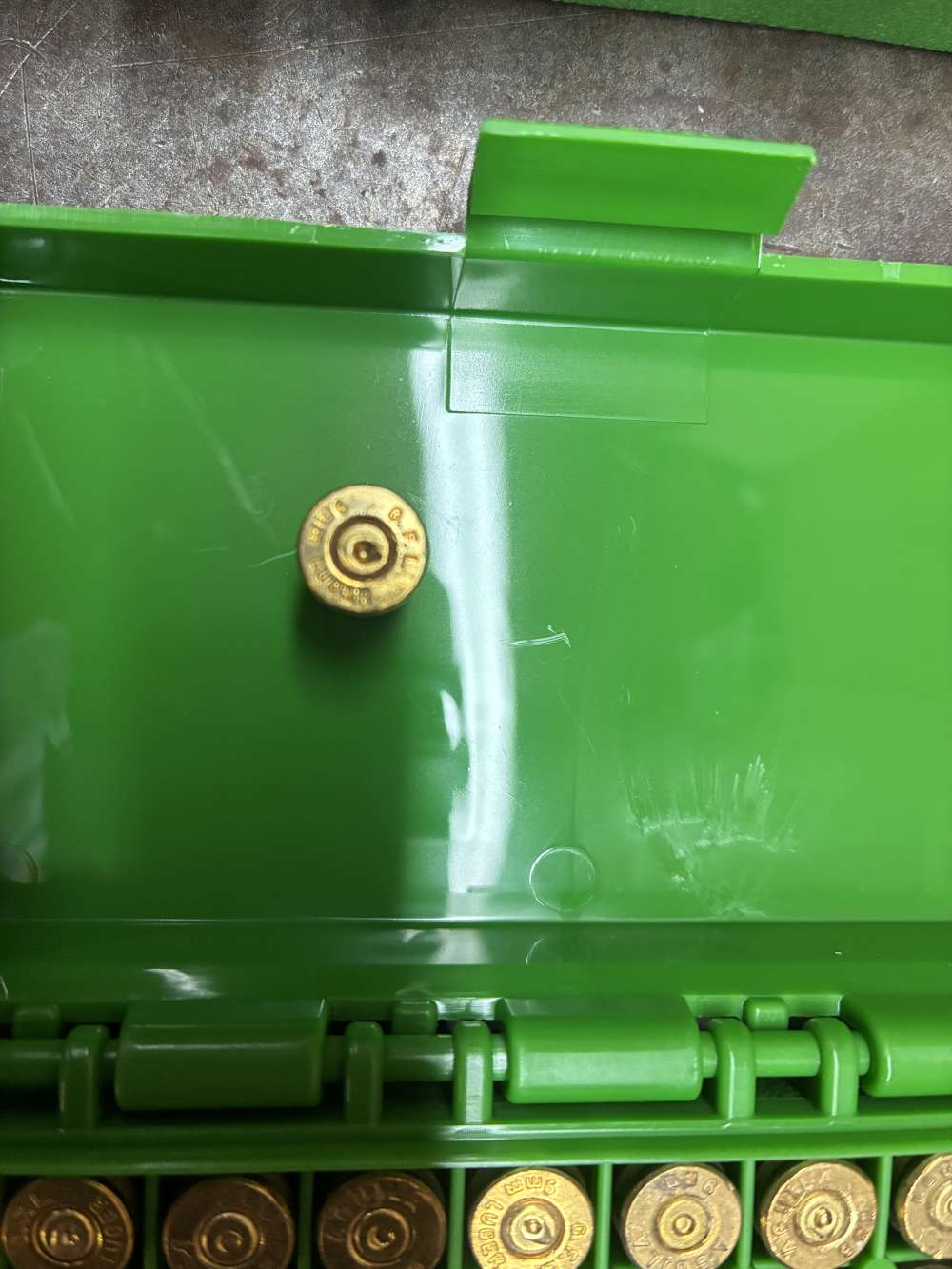9 mm reloading brass casings, fired, unprimed-img-1