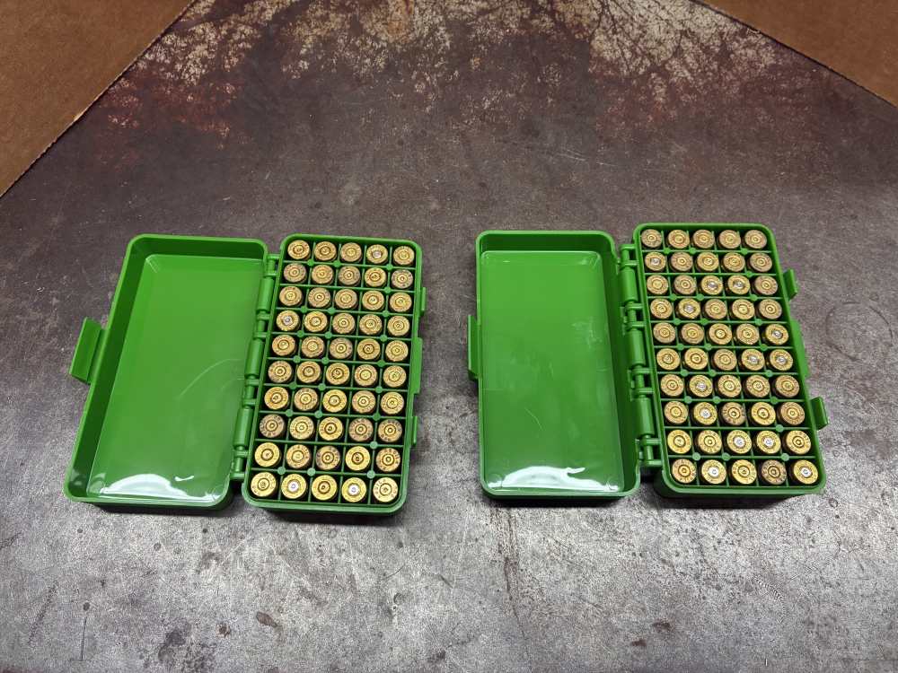 9 mm reloading brass casings, fired, unprimed-img-0