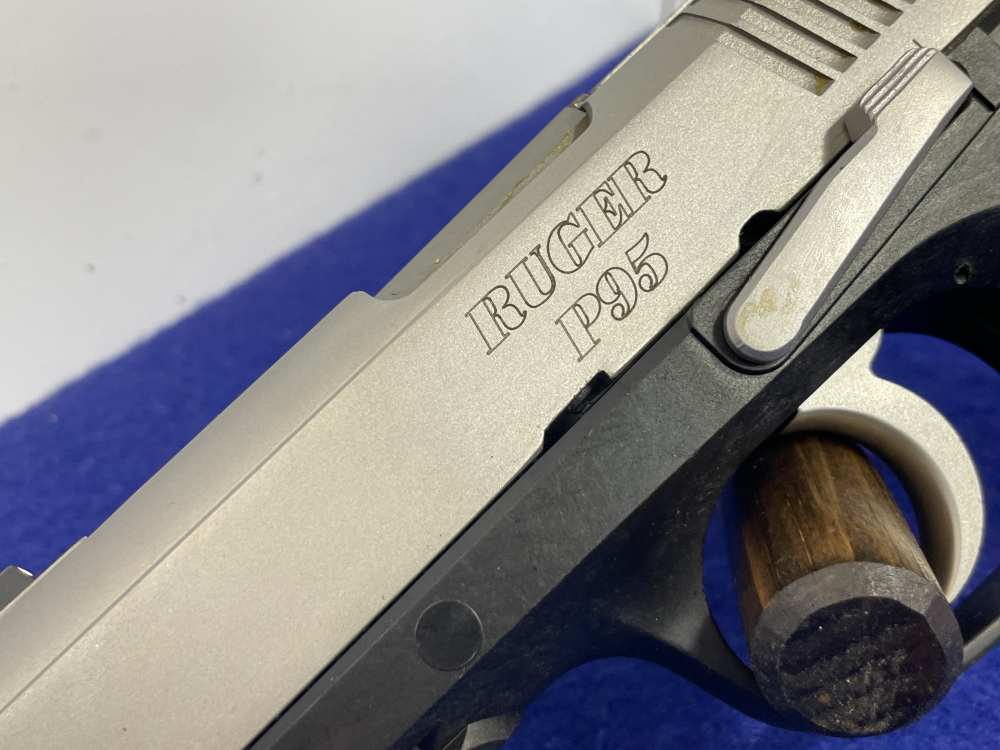 2013 Ruger P95 9mm 3.9" Stainless *RELIABLE SEMI AUTOMATIC DEFENSE PISTOL*-img-13