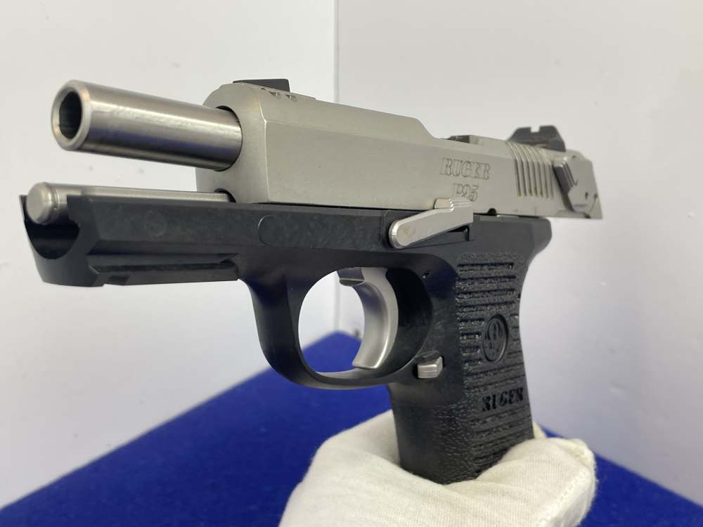 2013 Ruger P95 9mm 3.9" Stainless *RELIABLE SEMI AUTOMATIC DEFENSE PISTOL*-img-44