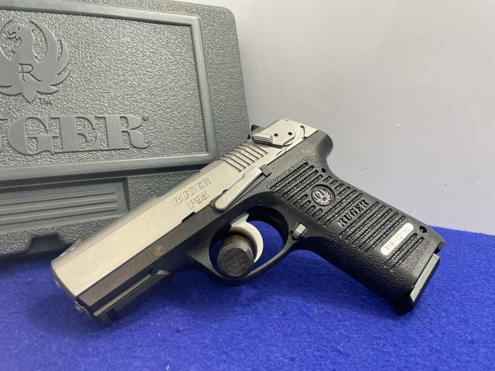 2013 Ruger P95 9mm 3.9" Stainless *RELIABLE SEMI AUTOMATIC DEFENSE PISTOL*-img-3