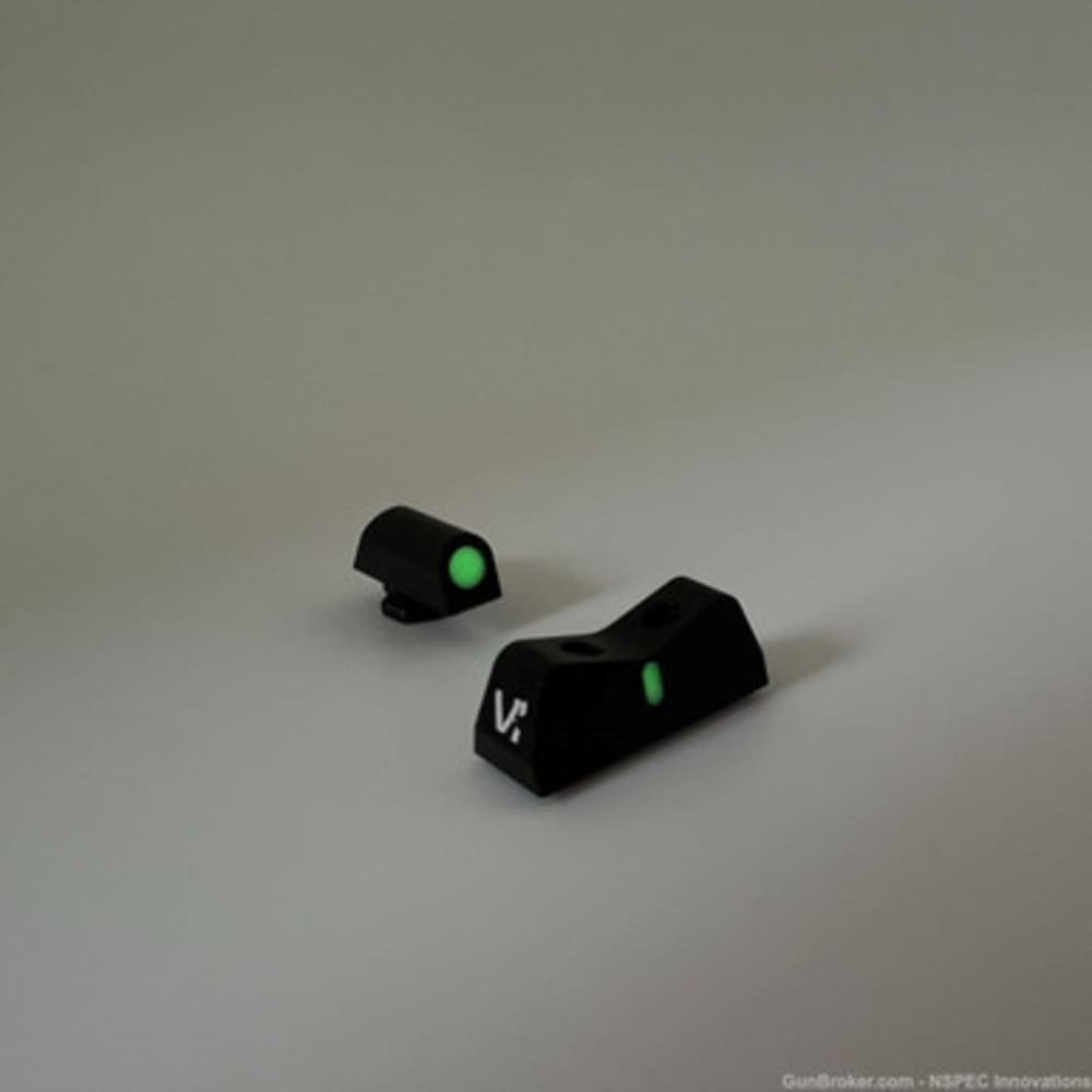 Glock 42 43 Custom Sight Night Sights Green-img-0