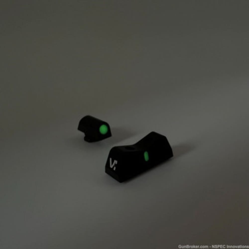 Glock 42 43 Custom Sight Night Sights Green-img-6