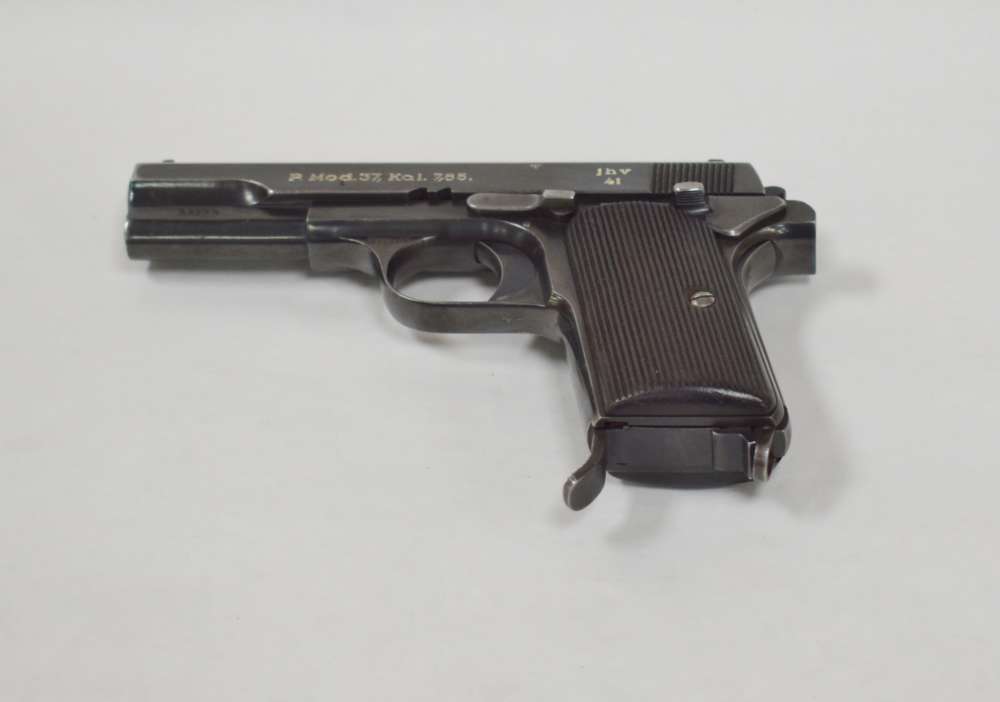 FEG P. MOD 37 7.62 (32 ACP) WWII MFG 1941 WAFFEN JHV 41 MATCHING PENNY NZI -img-10
