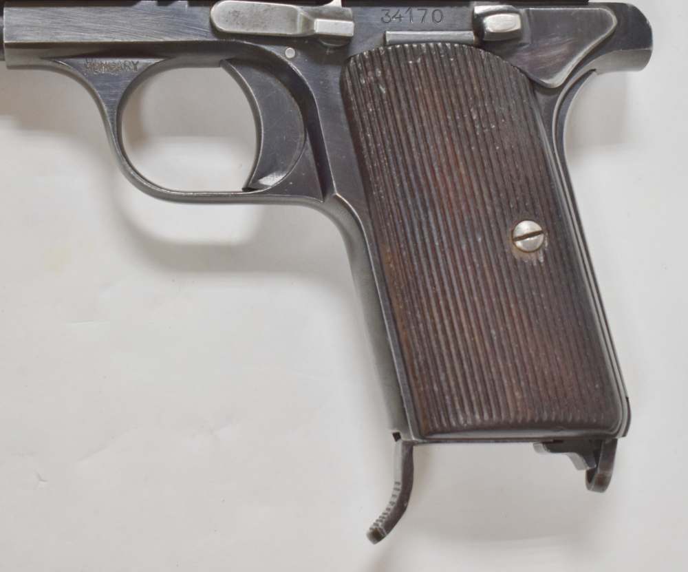 FEG P. MOD 37 7.62 (32 ACP) WWII MFG 1941 WAFFEN JHV 41 MATCHING PENNY NZI -img-2