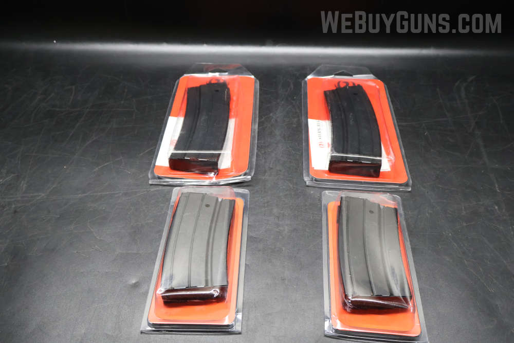 4 Ruger Mini-14 20 and 30 Round Magazines-img-0