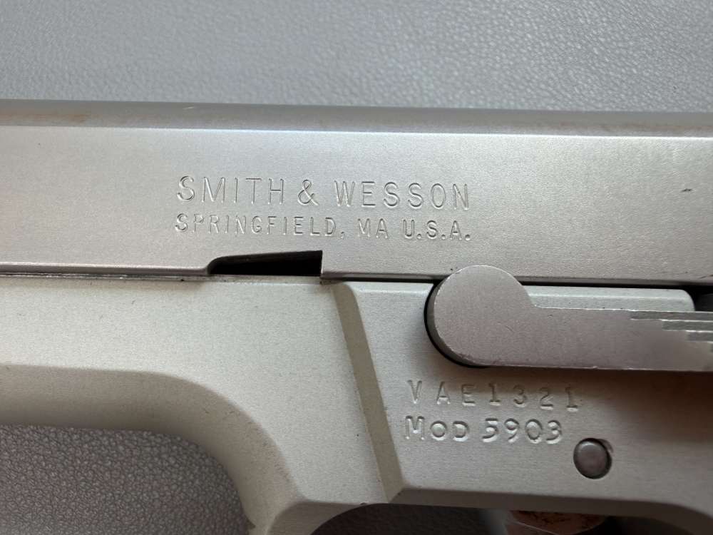 Used Smith & Wesson Model 5903 Semi-Auto Pistol in 9mm -img-7