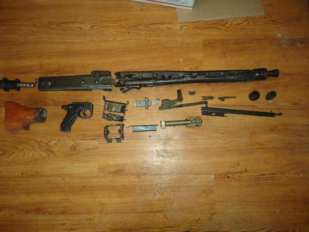 mg42 mg 42/m53 parts kit long shroud hardwood stock A+-img-0
