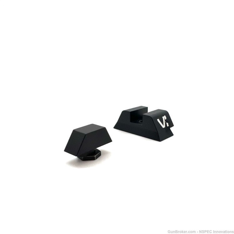 Glock 42 43 Custom Sight Night Sights Green-img-4