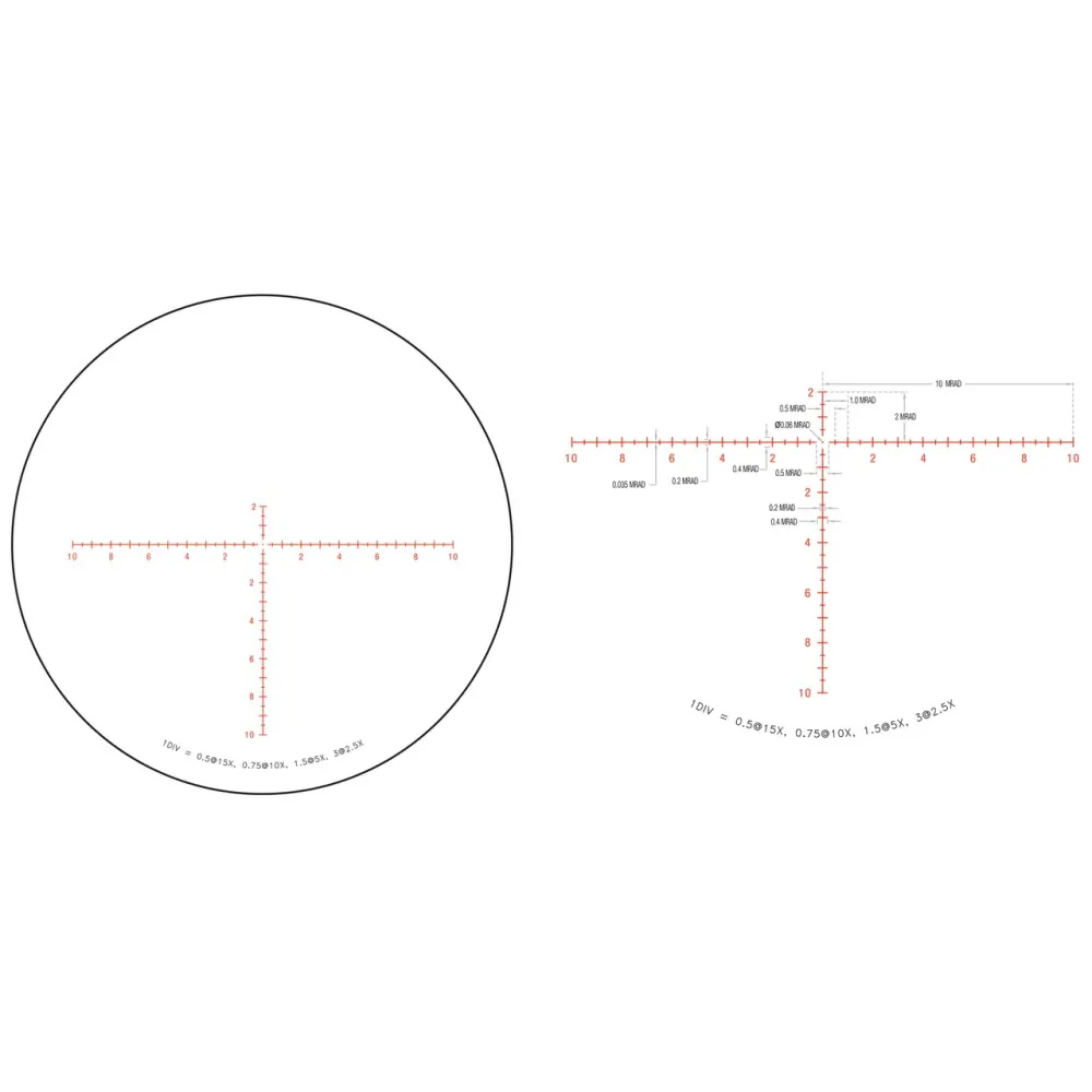 Trijicon Credo - 2.5-15x56mm SFP Illuminated Riflescope Red MRAD Center Dot-img-4
