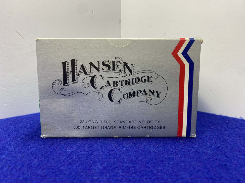 500 Rounds Hansen Cartridge Co .22 LR Target Grade Ammo *STANDARD VELOCITY*-img-0