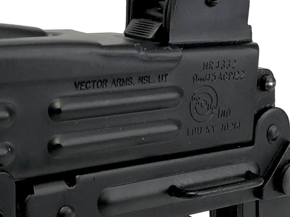 Vector Arms Group Ind HR4332 Uzi SMG FBI Model 9mm Transferable Machine Gun-img-18